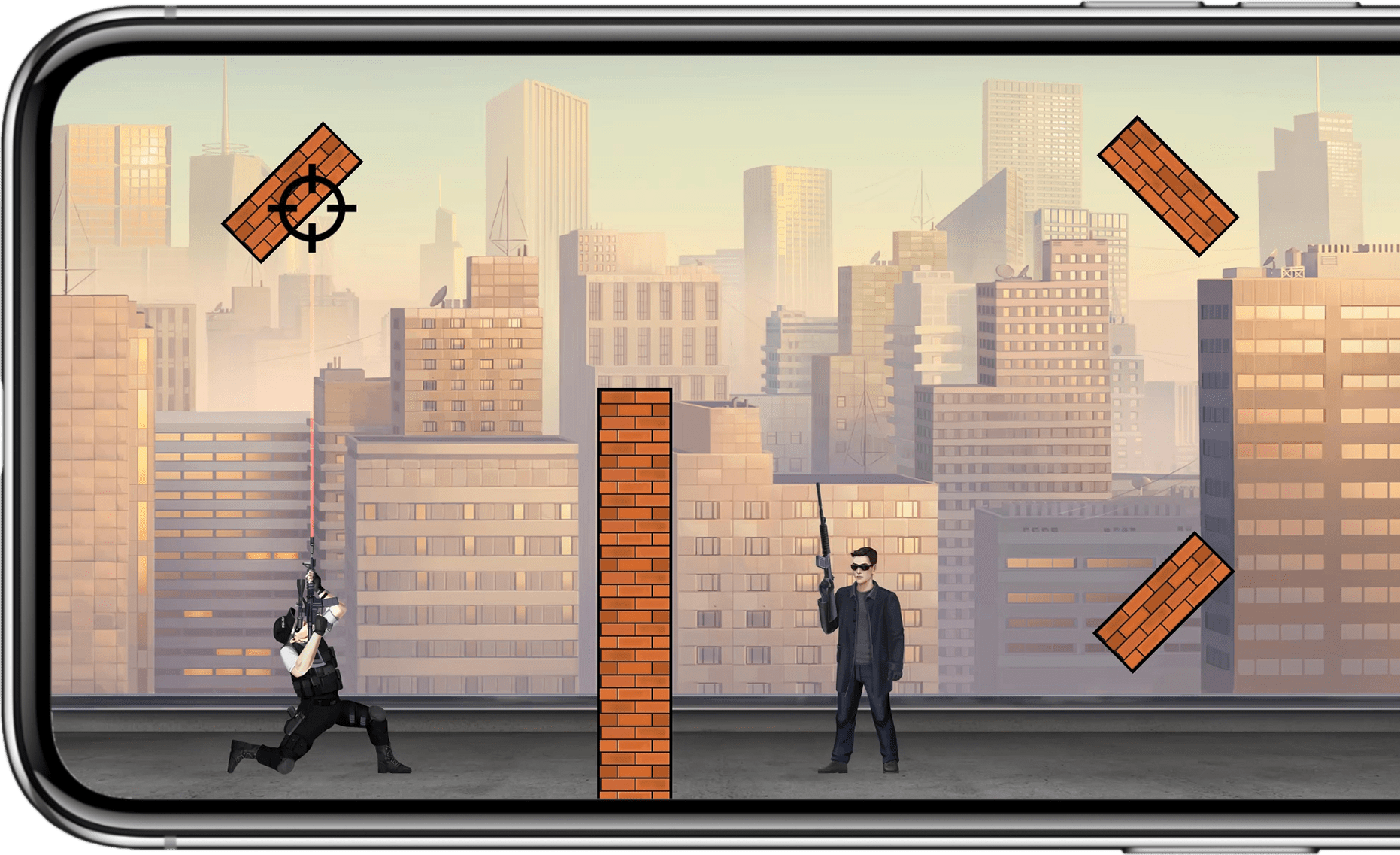 Ricochet mobile view